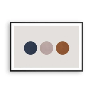 Pôster com moldura preta - Um símbolo de excelência - 91x61 cm