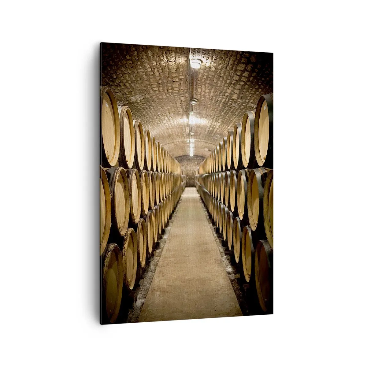 Quadro em tela - Em um porão de tijolos - 70x100 cm