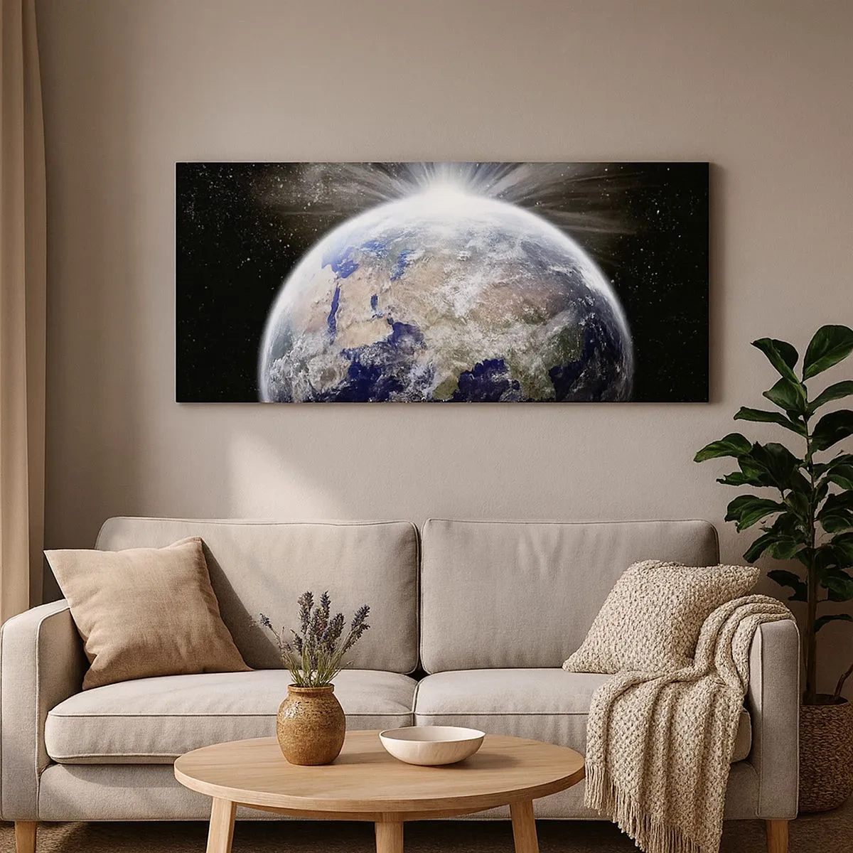 Quadro em tela - Em pleno esplendor - 100x40 cm