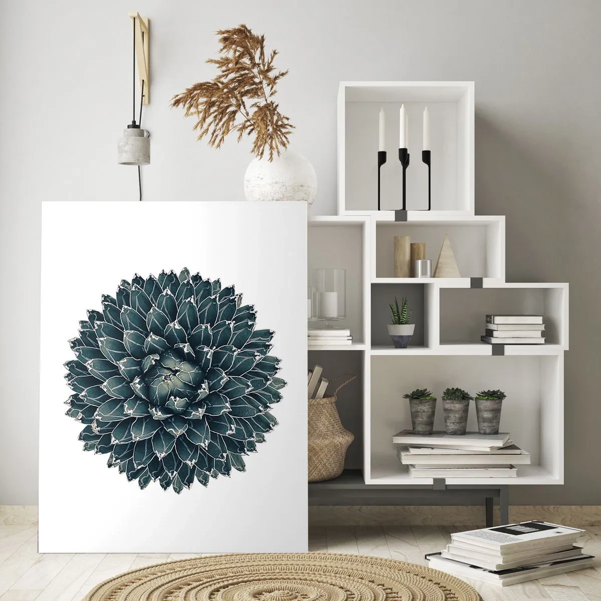 Quadro em vidro - Estrela do Deserto - 50x70 cm