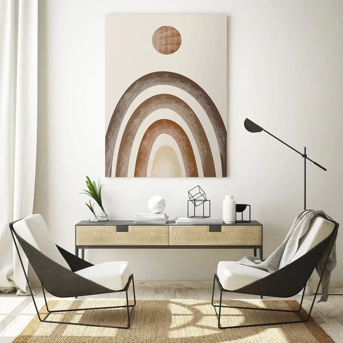 Quadro em vidro - Numa galáxia muito distante - 50x70 cm