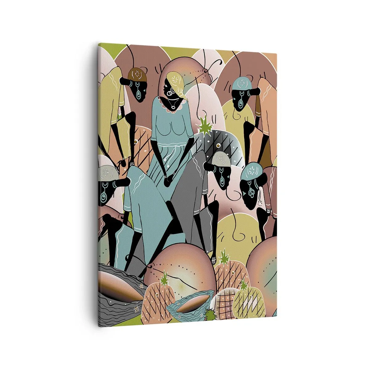 Quadro em tela - Uma grande festa se aproxima - 50x70 cm