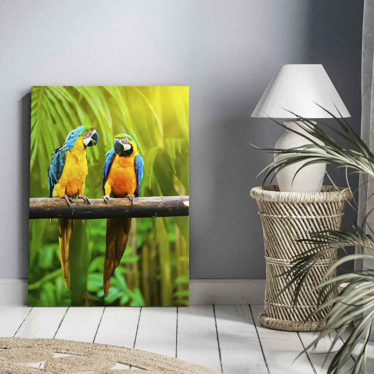 Quadro em tela - E ouviste dizer que ela...? - 50x70 cm