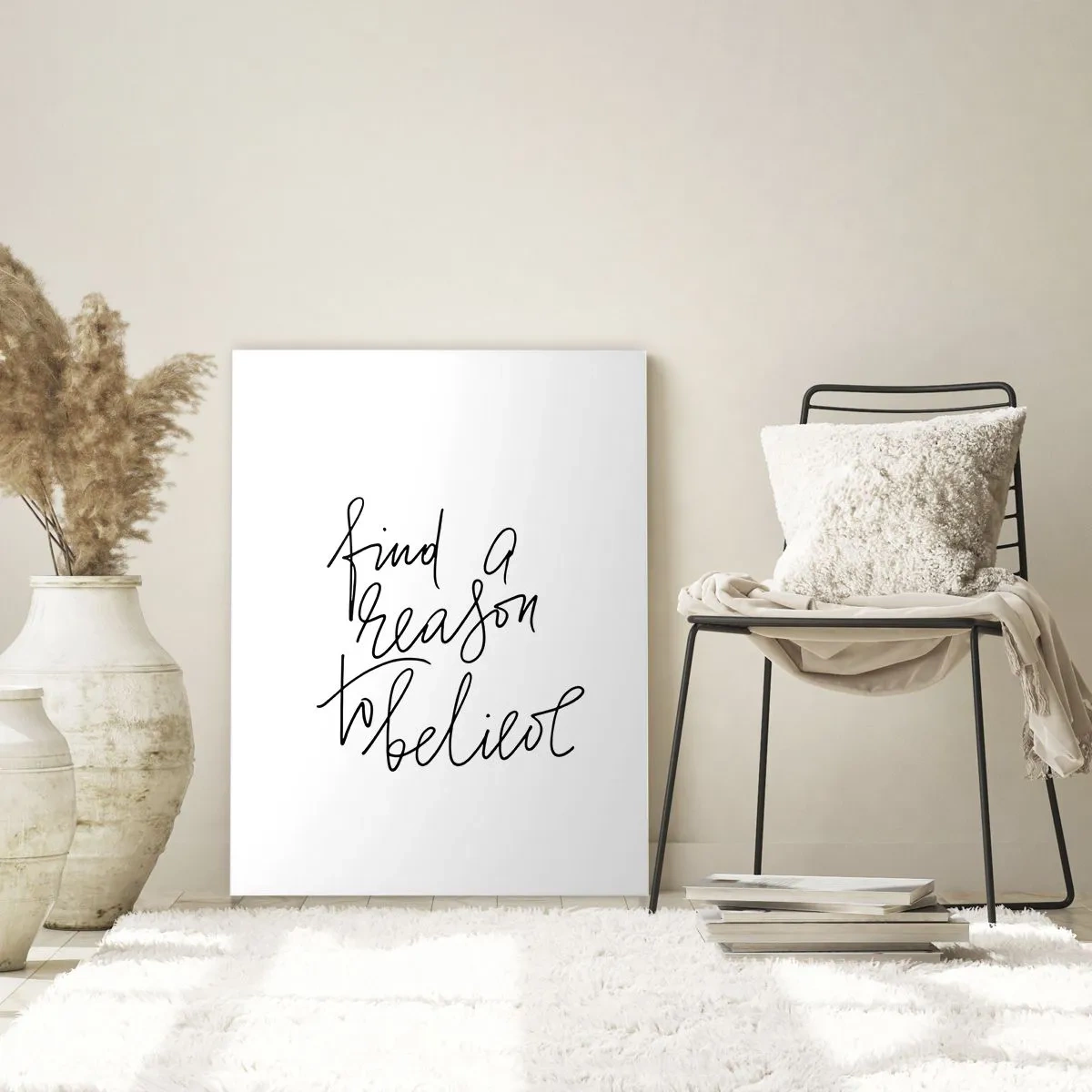 Quadro em vidro - É possível - 80x120 cm