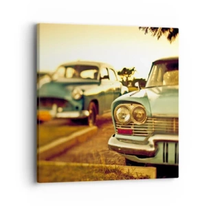 Quadro em tela - Vamos esperar para ver - 40x40 cm