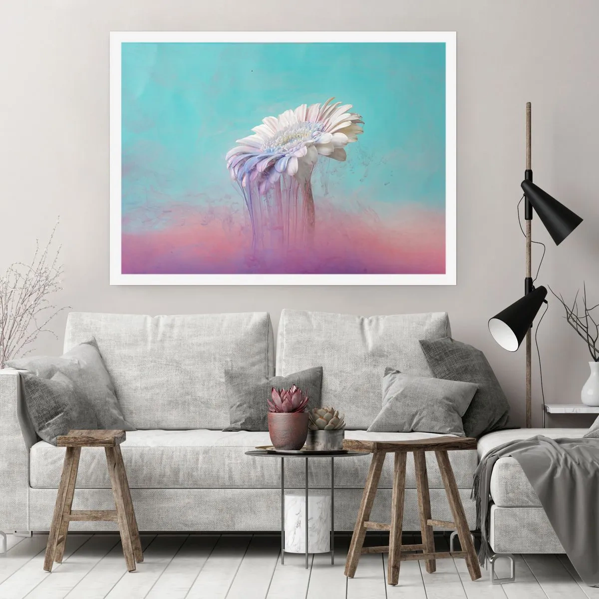 Pôster - O submundo das flores - 50x40 cm