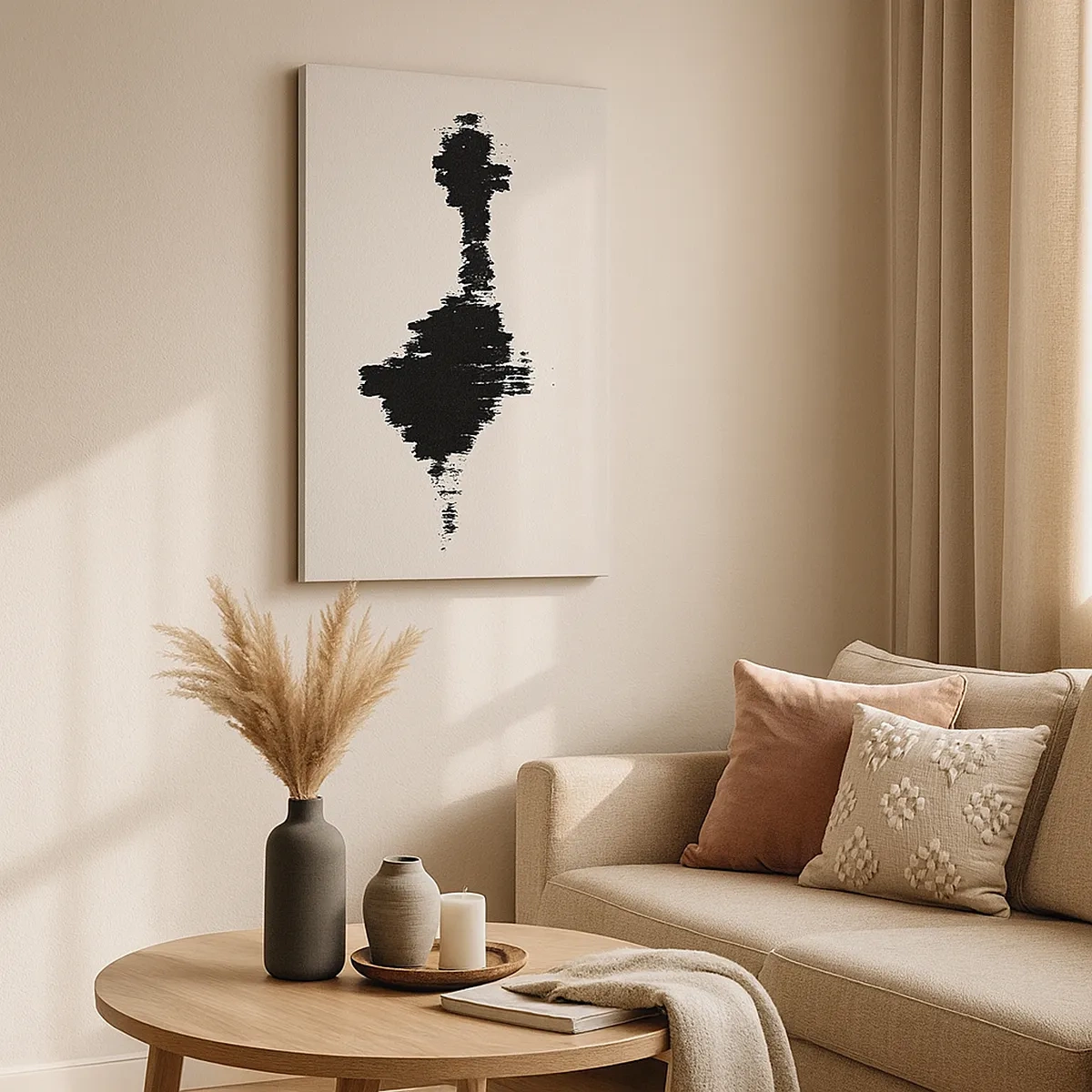 Quadro em tela - Vibrações da imaginação - 50x70 cm