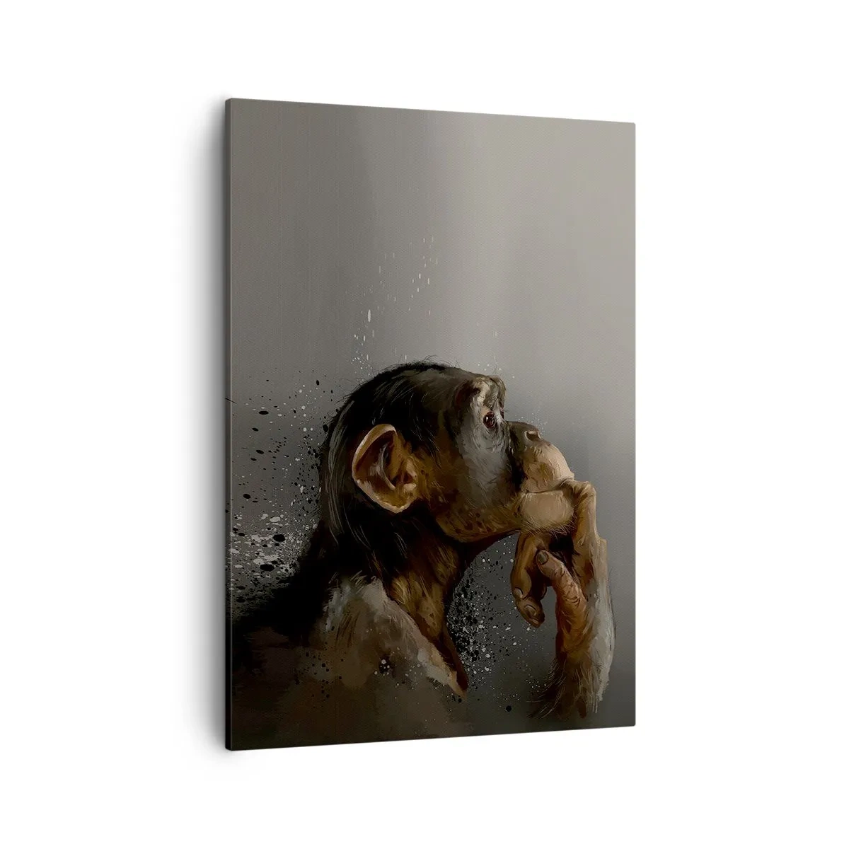 Quadro em tela - Certamente um pensador - 50x70 cm