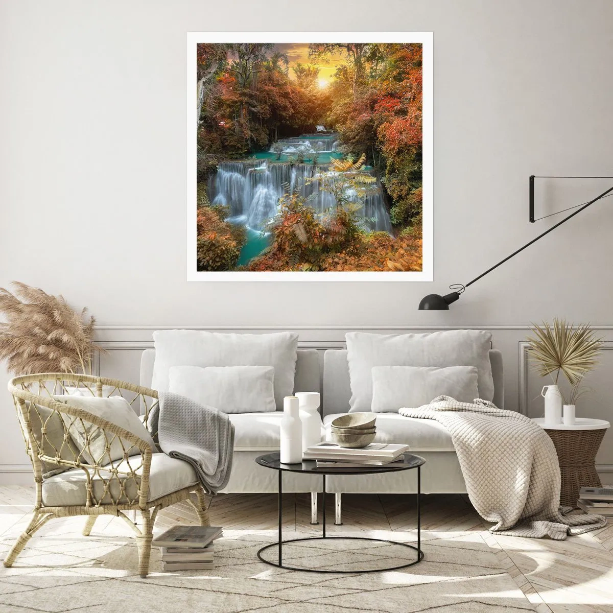 Pôster - O tesouro escondido da floresta - 50x50 cm