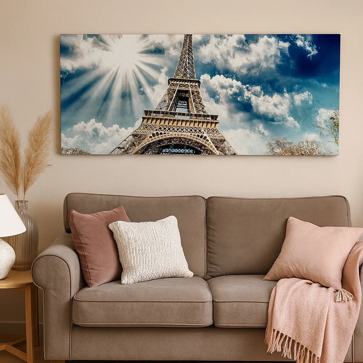 Quadro em tela - A única sob o sol - 30x30 cm