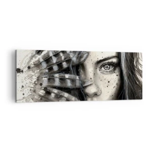 Quadro em tela - Beleza selvagem - 140x50 cm