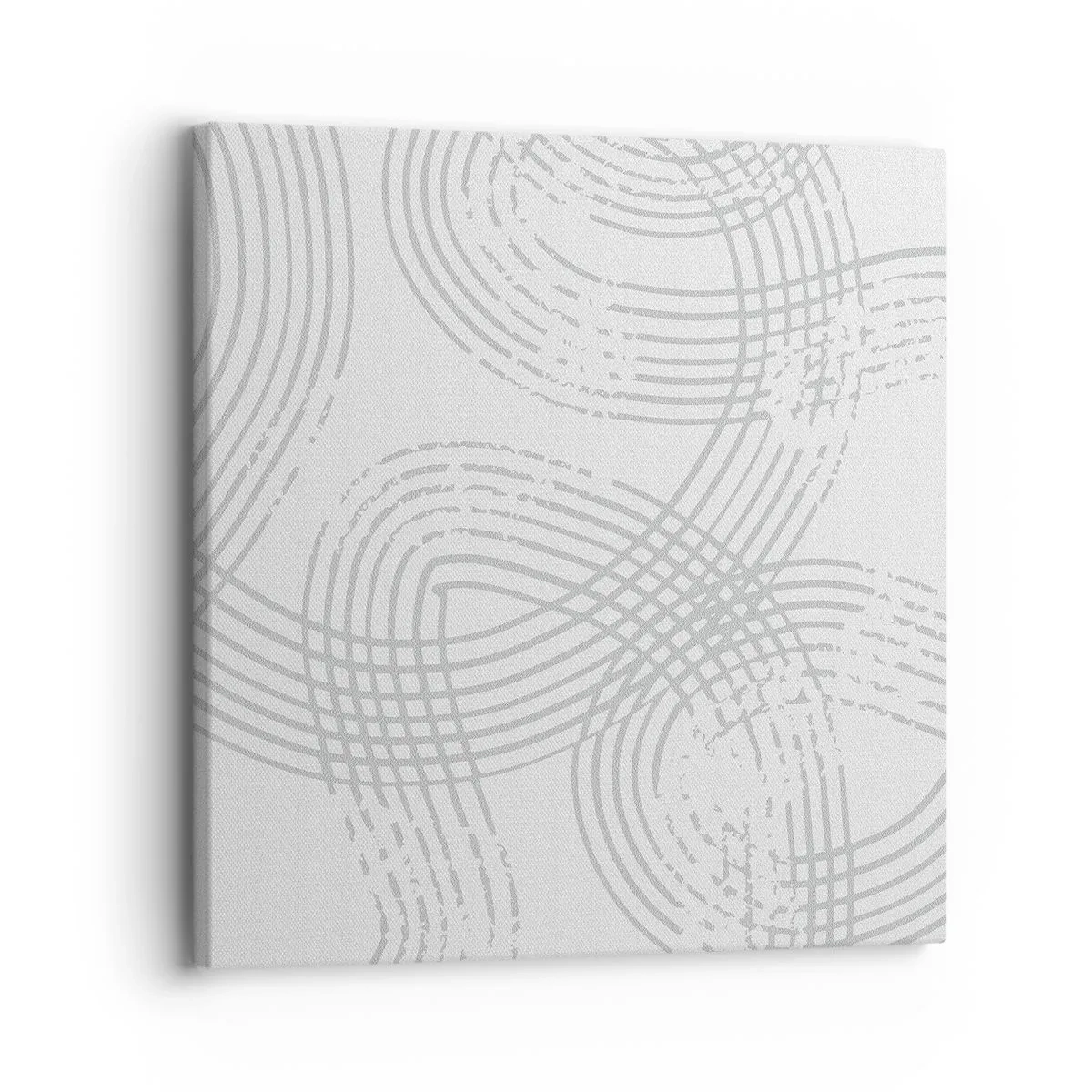 Quadro em tela - Não existe caminho reto - 30x30 cm