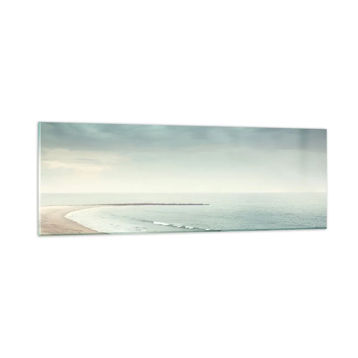 Quadro em vidro - Em busca da paz - 90x30 cm