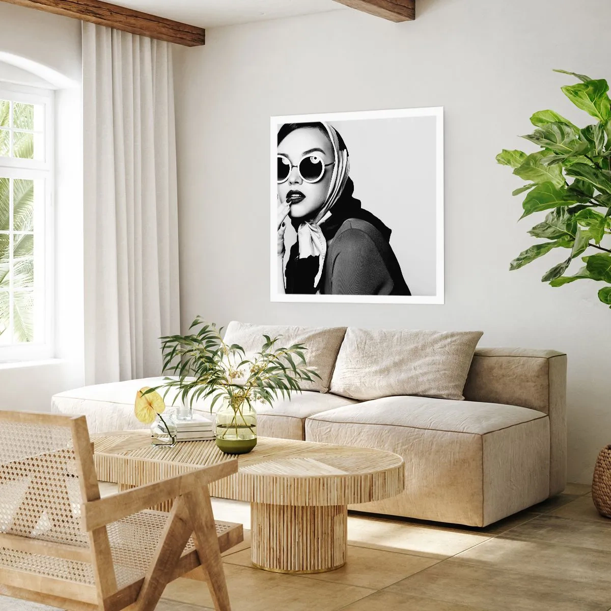 Pôster - Saudações dos anos 60 - 60x60 cm