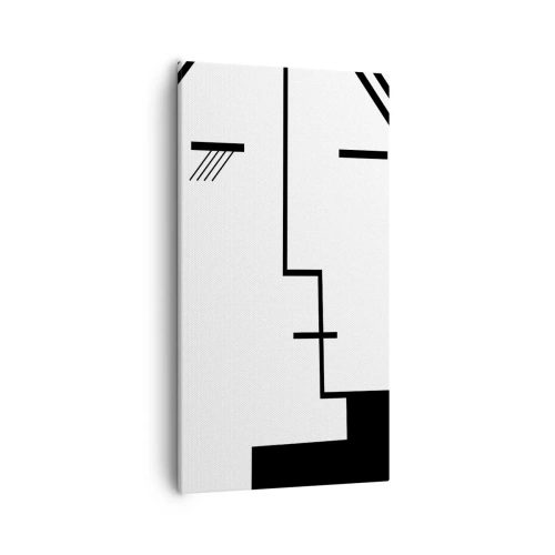 Quadro em tela - Apenas um beijo - 55x100 cm