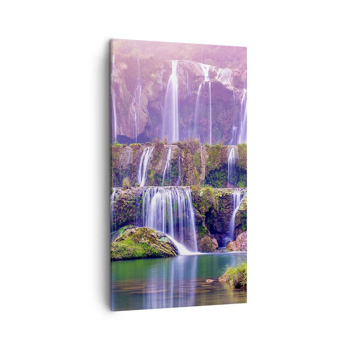 Quadro em tela - Escadas para o céu - 45x80 cm