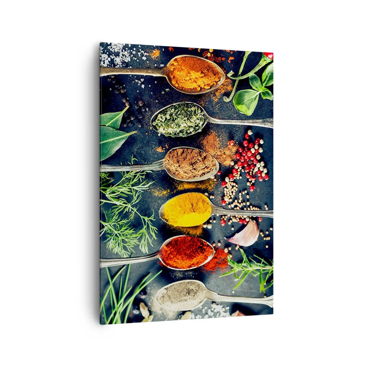 Quadro em tela - Magia culinária - 70x100 cm