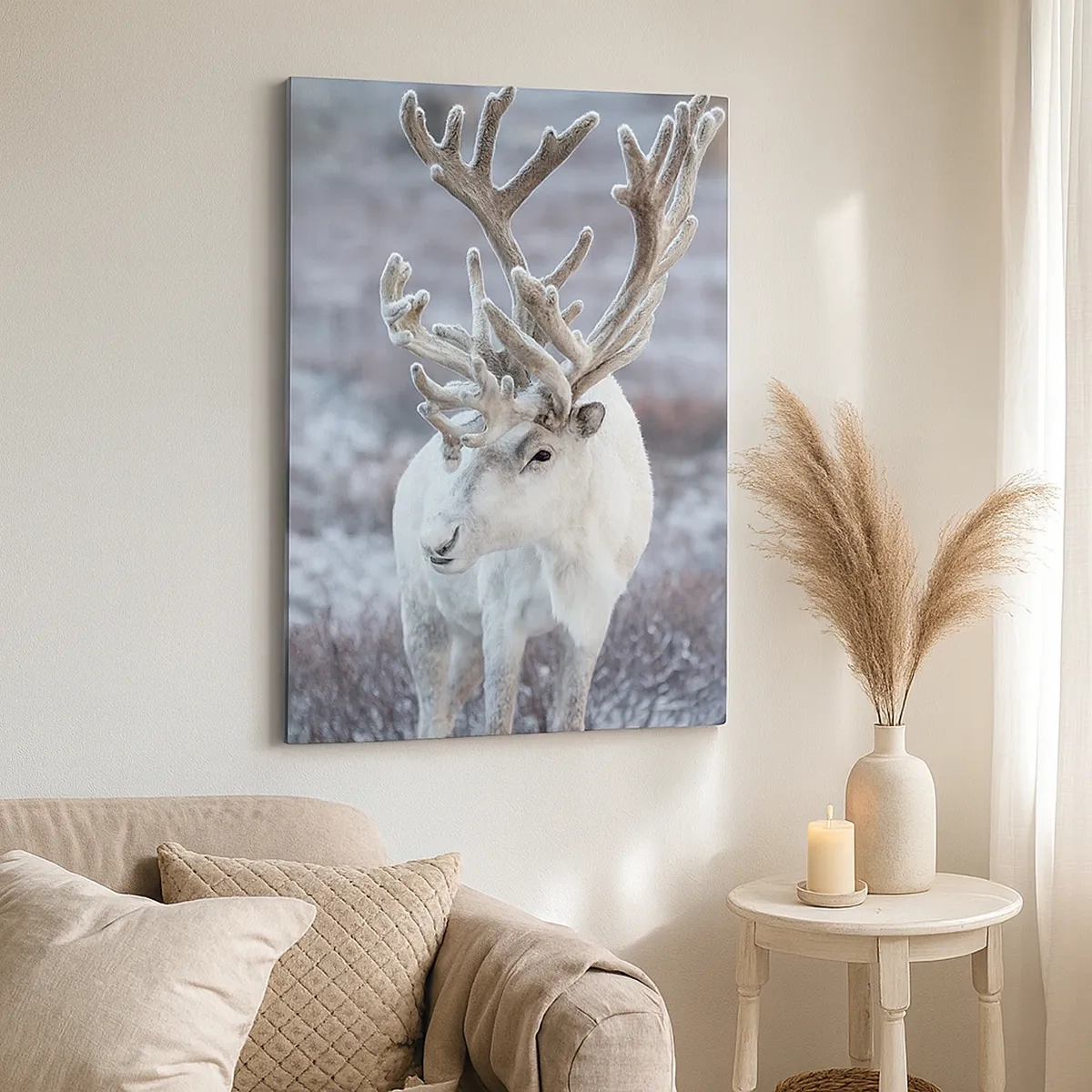 Quadro em tela - Retrato ao sol - 50x70 cm