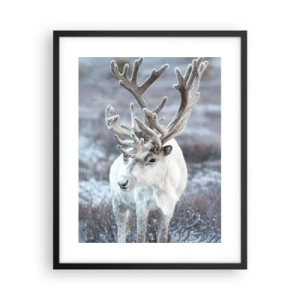 Pôster com moldura preta - Retrato ao sol - 40x50 cm