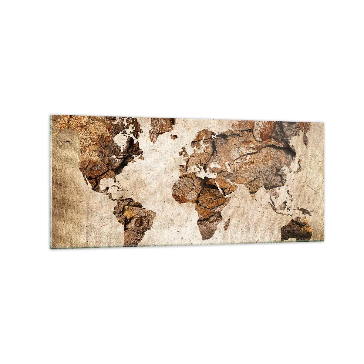 Quadro em vidro - Descobrindo o o mundo - 120x50 cm