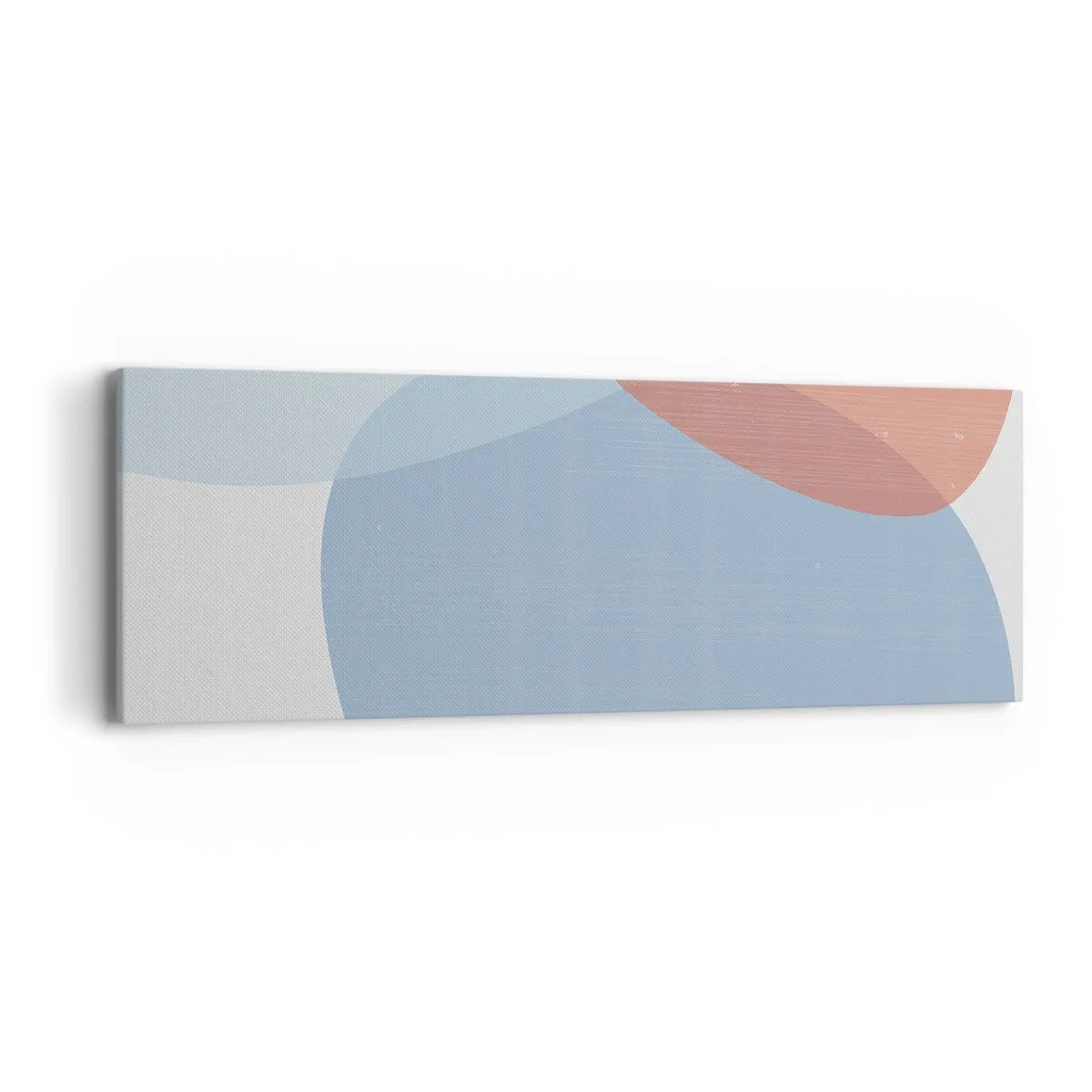 Quadro em tela - Relacionamentos pastel - 90x30 cm