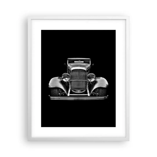 Pôster em moldura branca - Um verdadeiro general - 40x50 cm