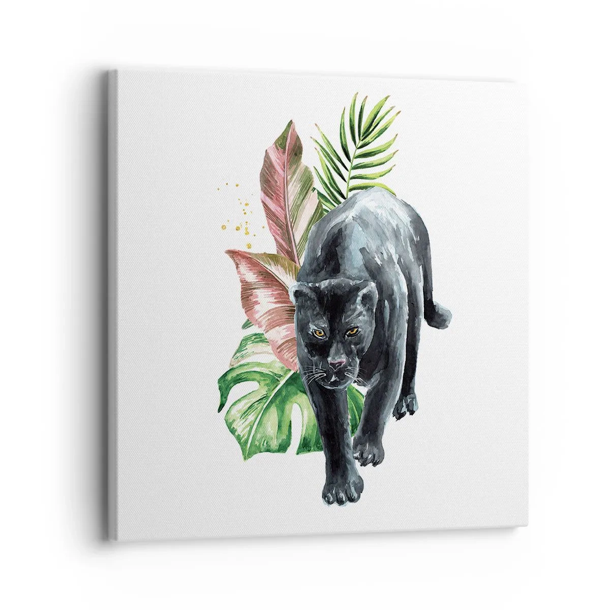 Quadro em tela - Coração selvagem - 30x30 cm