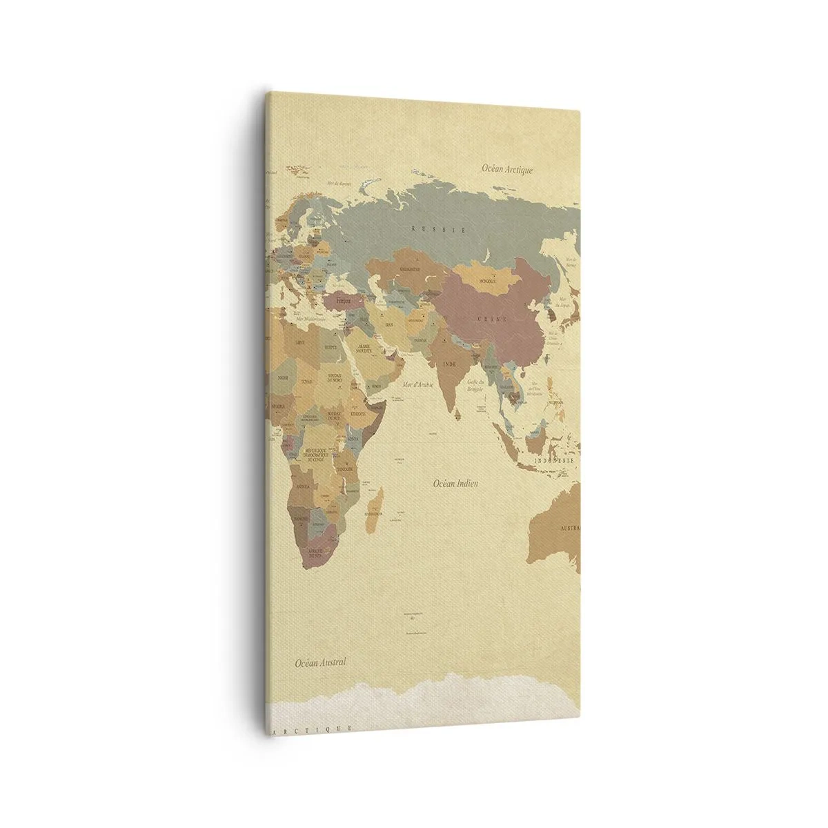 Quadro em tela - Para ti - o mundo todo - 55x100 cm