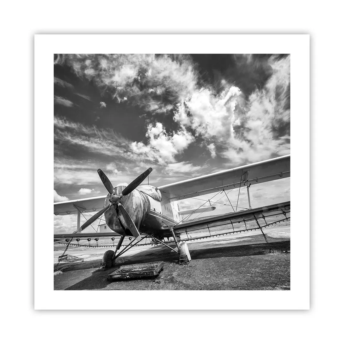 Pôster - Mal posso esperar! - 50x50 cm