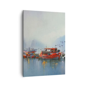 Quadro em tela - No fim do mundo - 50x70 cm