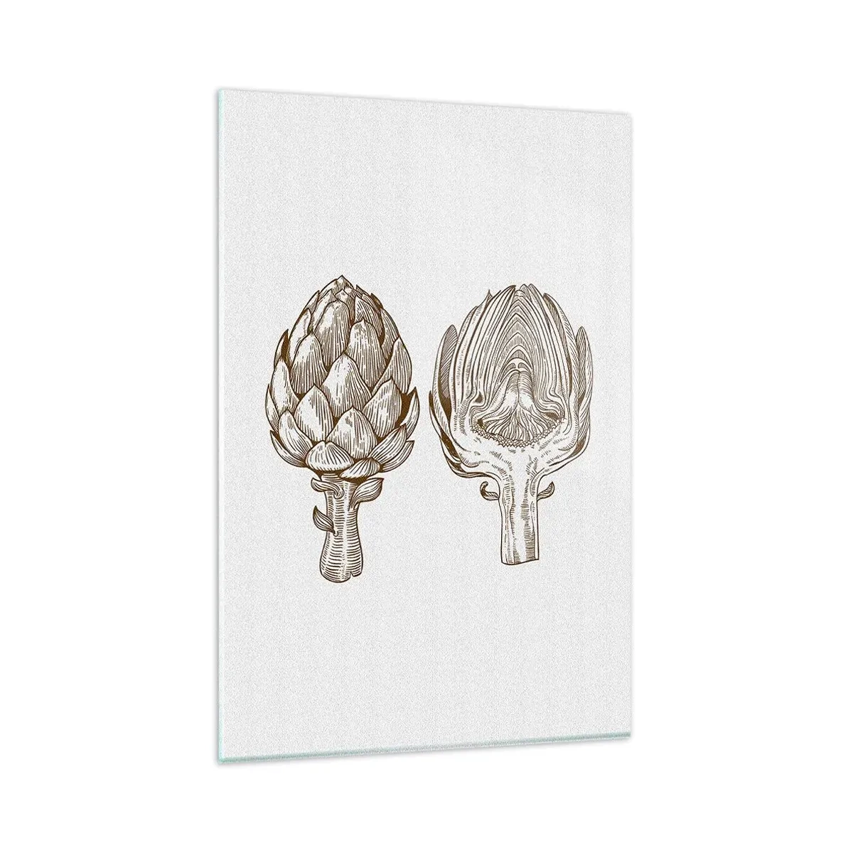 Quadro em vidro - Aula de anatomia - 80x120 cm