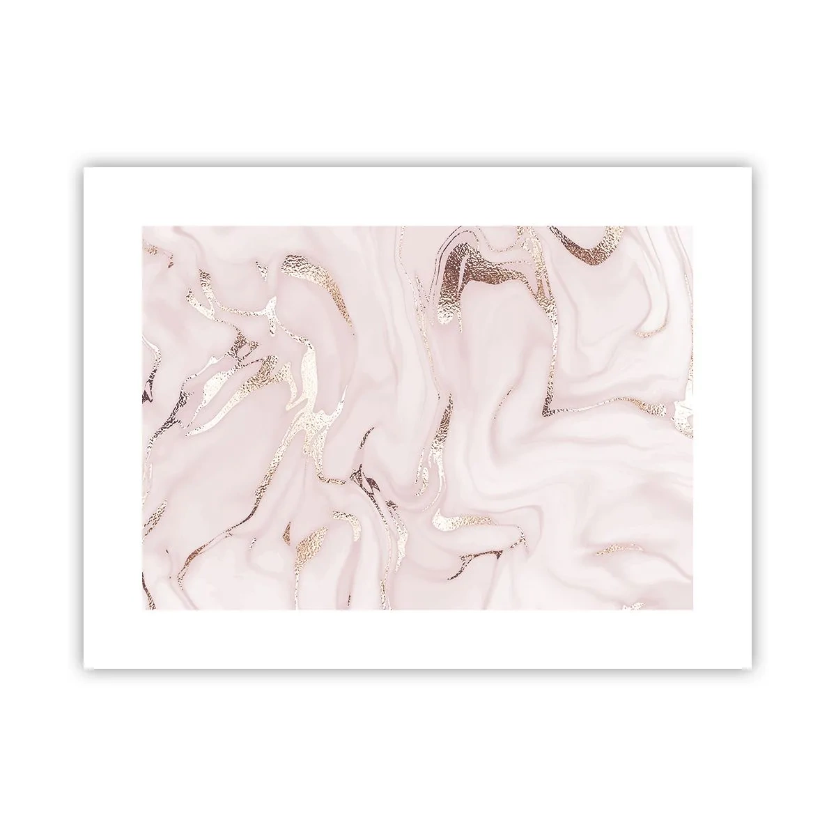 Pôster - Num lenço cor-de-rosa - 40x30 cm