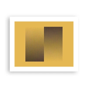 Pôster - Quadratura de opostos - 50x40 cm