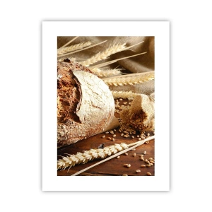 Pôster - Apetitoso, perfumado, crocante - 30x40 cm