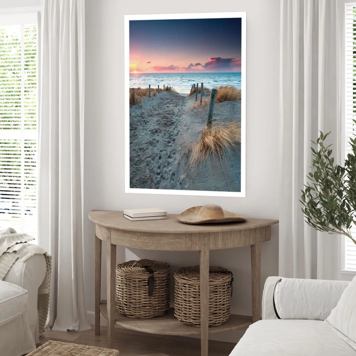 Pôster - Derramou um arco-íris de esplendor radiante.... - 61x91 cm