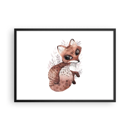 Pôster com moldura preta - Como não amar - 70x50 cm