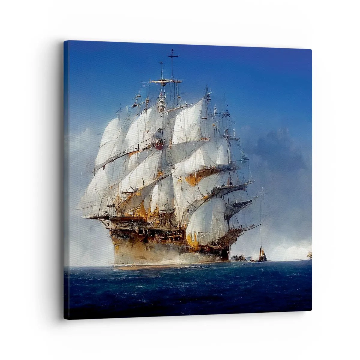 Quadro em tela - A grande glória! - 30x30 cm