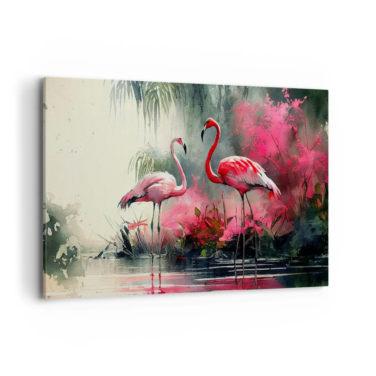 Quadro em tela - Uma lição de graça natural - 120x80 cm