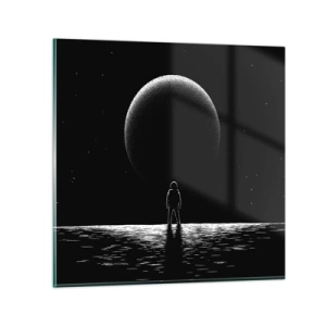 Quadro em vidro - Cara a cara - 70x70 cm