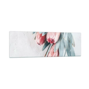 Quadro em vidro - Envergonhadas da sua própria beleza - 160x50 cm