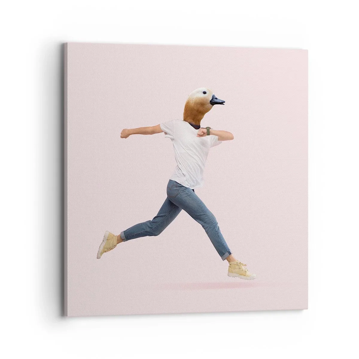 Quadro em tela - Uma pitada de absurdo - 70x70 cm