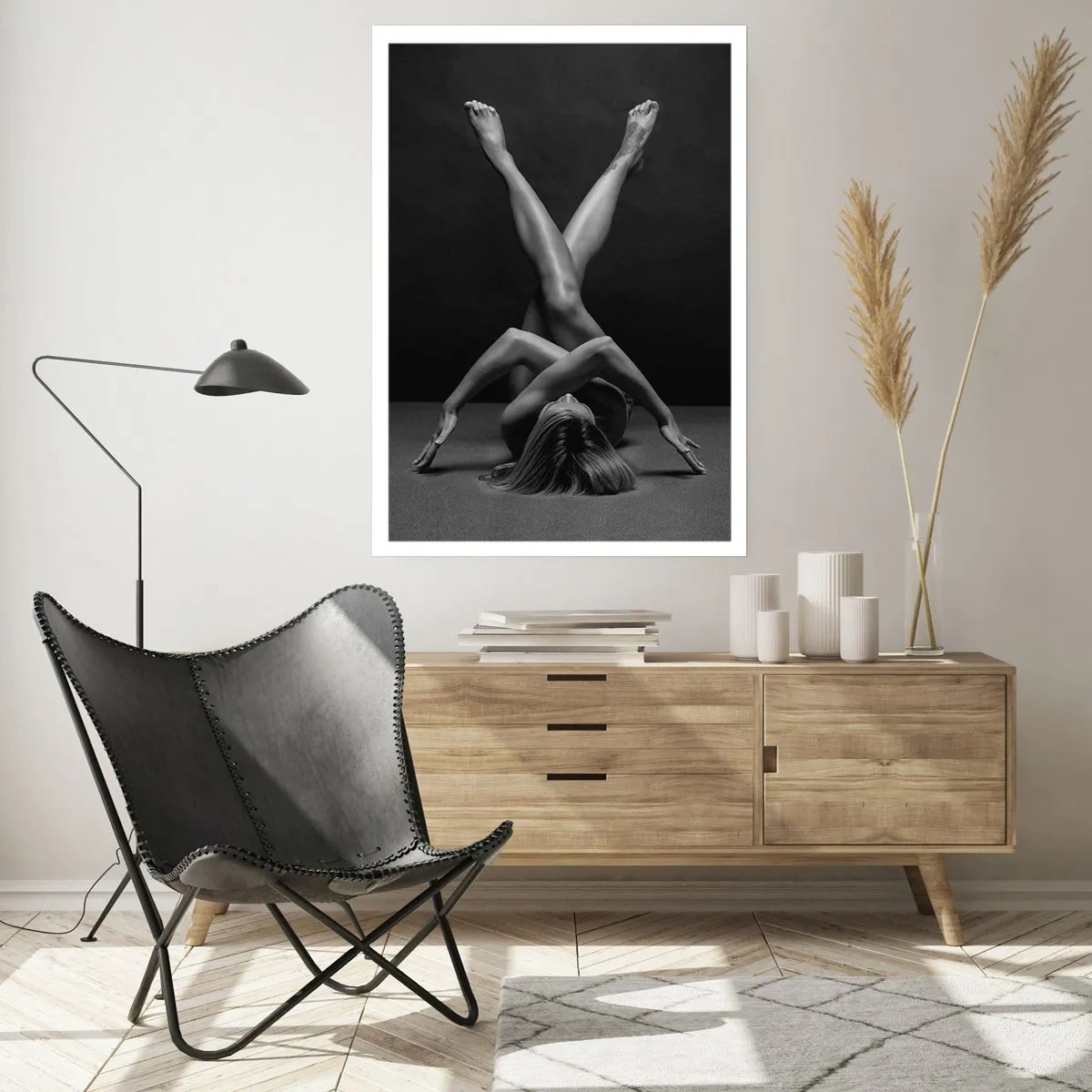Pôster - Geometria da nudez - 40x50 cm