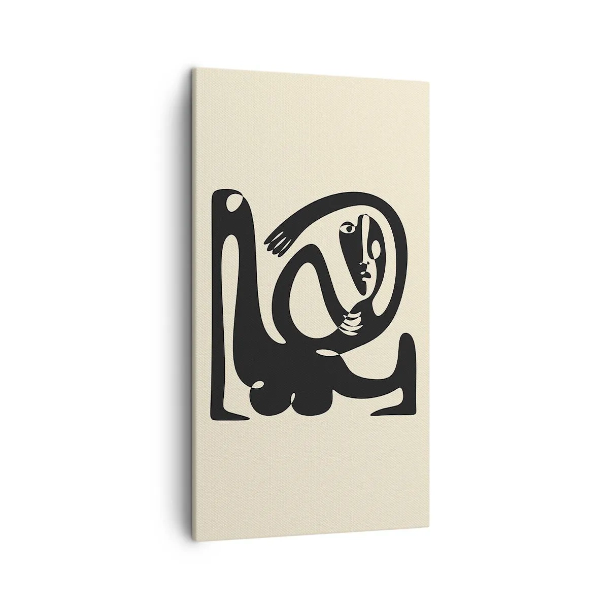 Quadro em tela - Quase Picasso - 45x80 cm