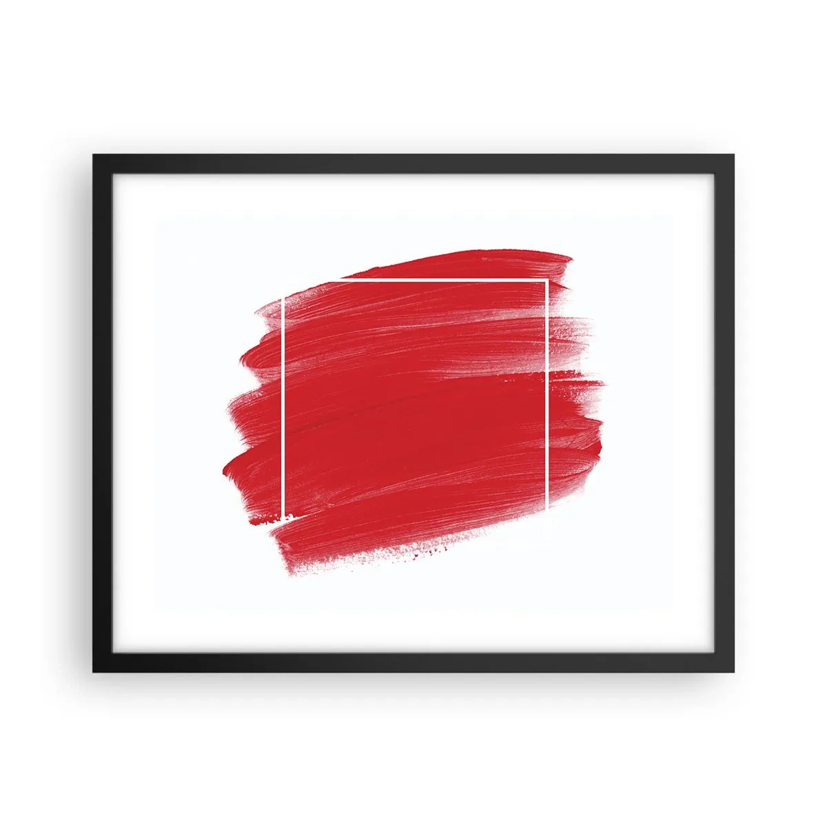 Pôster com moldura preta - Fora do quadro - 50x40 cm
