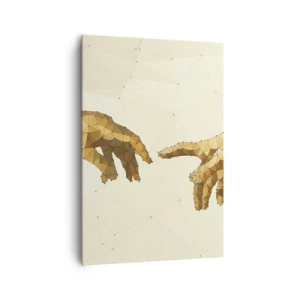 Quadro em tela - Geometria divina - 70x100 cm