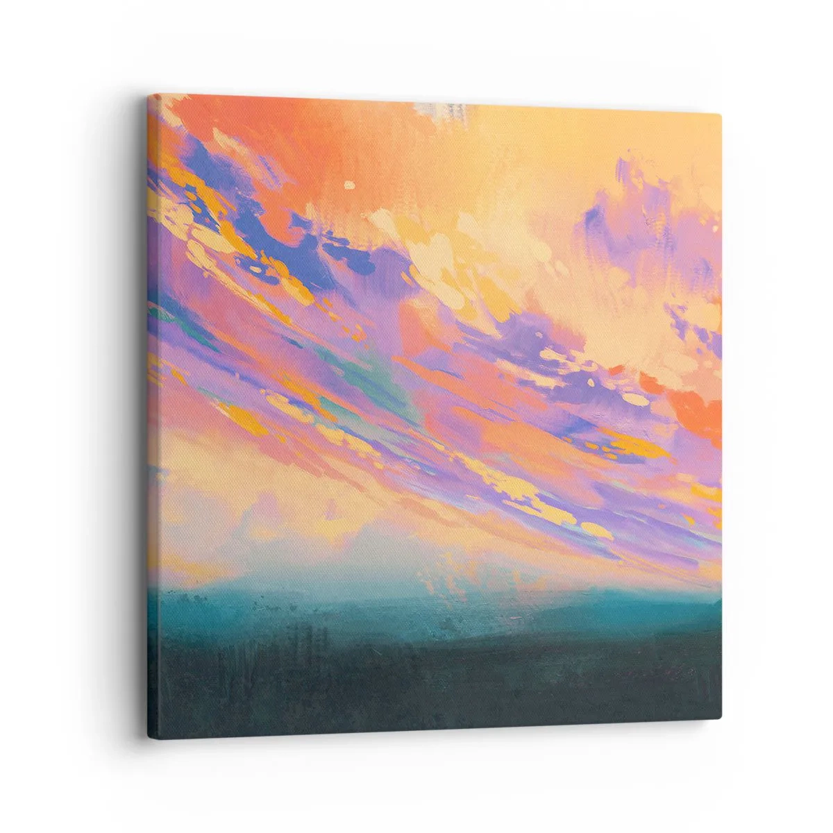 Quadro em tela - A força da atração - 30x30 cm