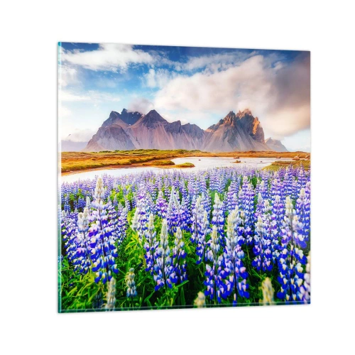 Quadro em vidro - Força e severidade ao lado da suavidade - 60x60 cm