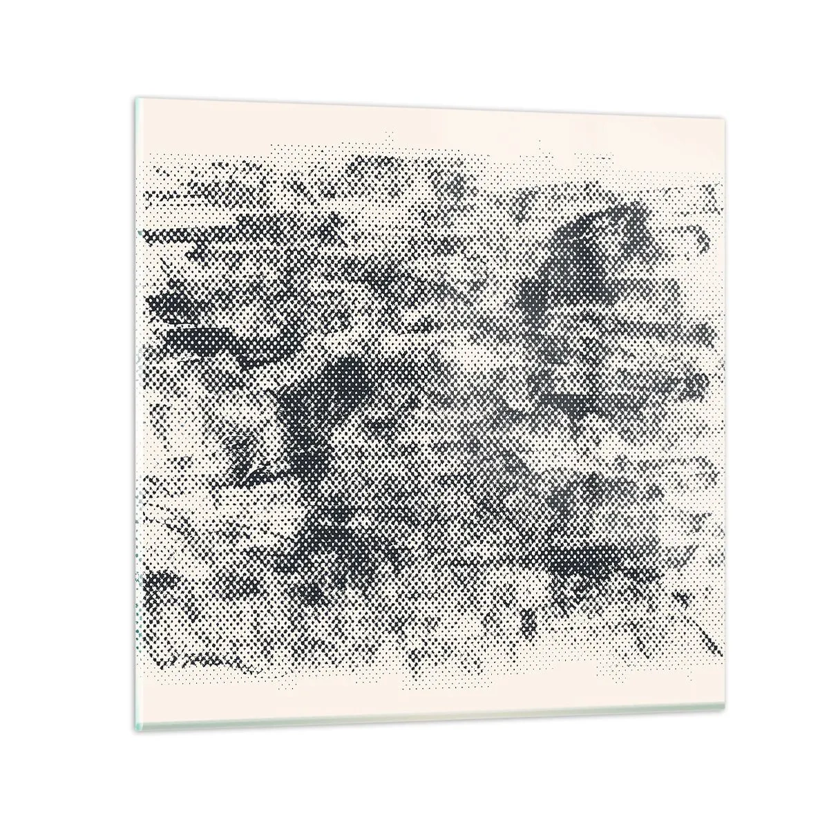Quadro em vidro - Composição nebulosa - 30x30 cm