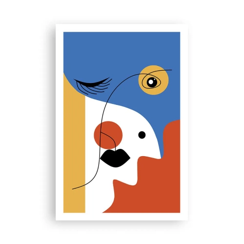 Pôster - Retrato desconstruído - 61x91 cm