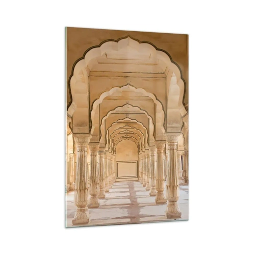 Quadro em vidro - No palácio do marajá - 70x100 cm